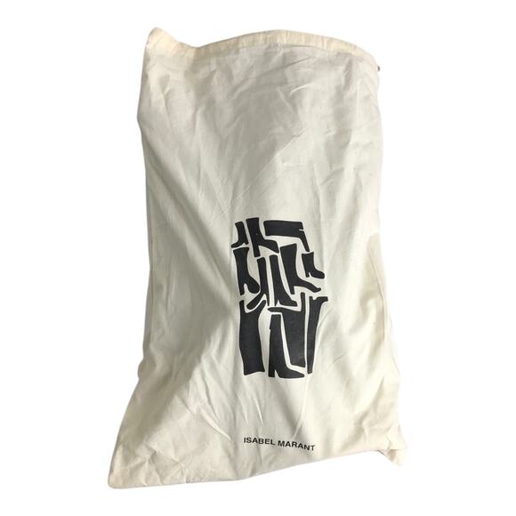 Isabel Marant Denvee Boots Wns 10 beige/Green Suede Tall Cool Girl Western - Picture 13 of 13